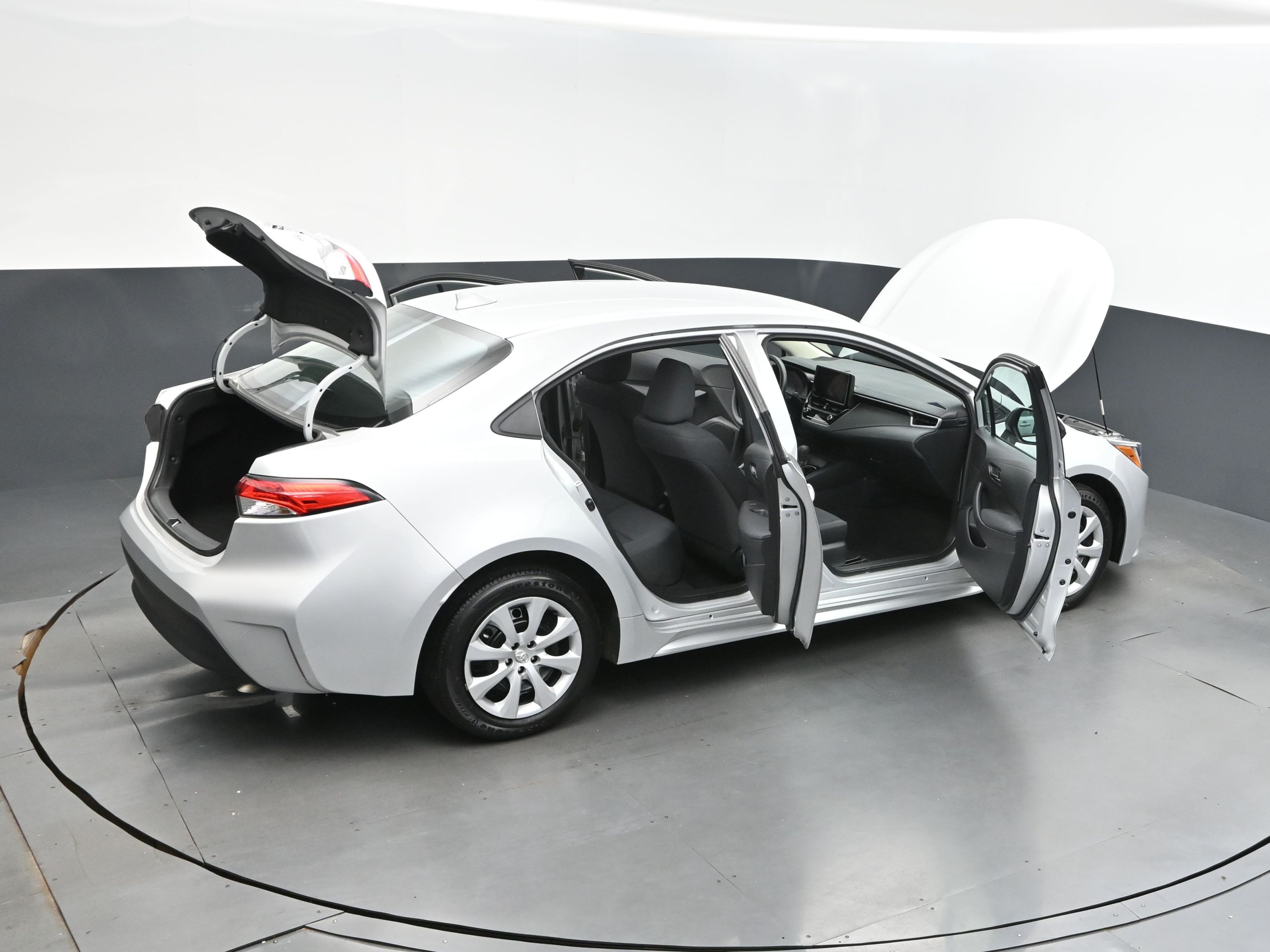 2024 Classic Silver Metallic Toyota Corolla LE FWD Sedan