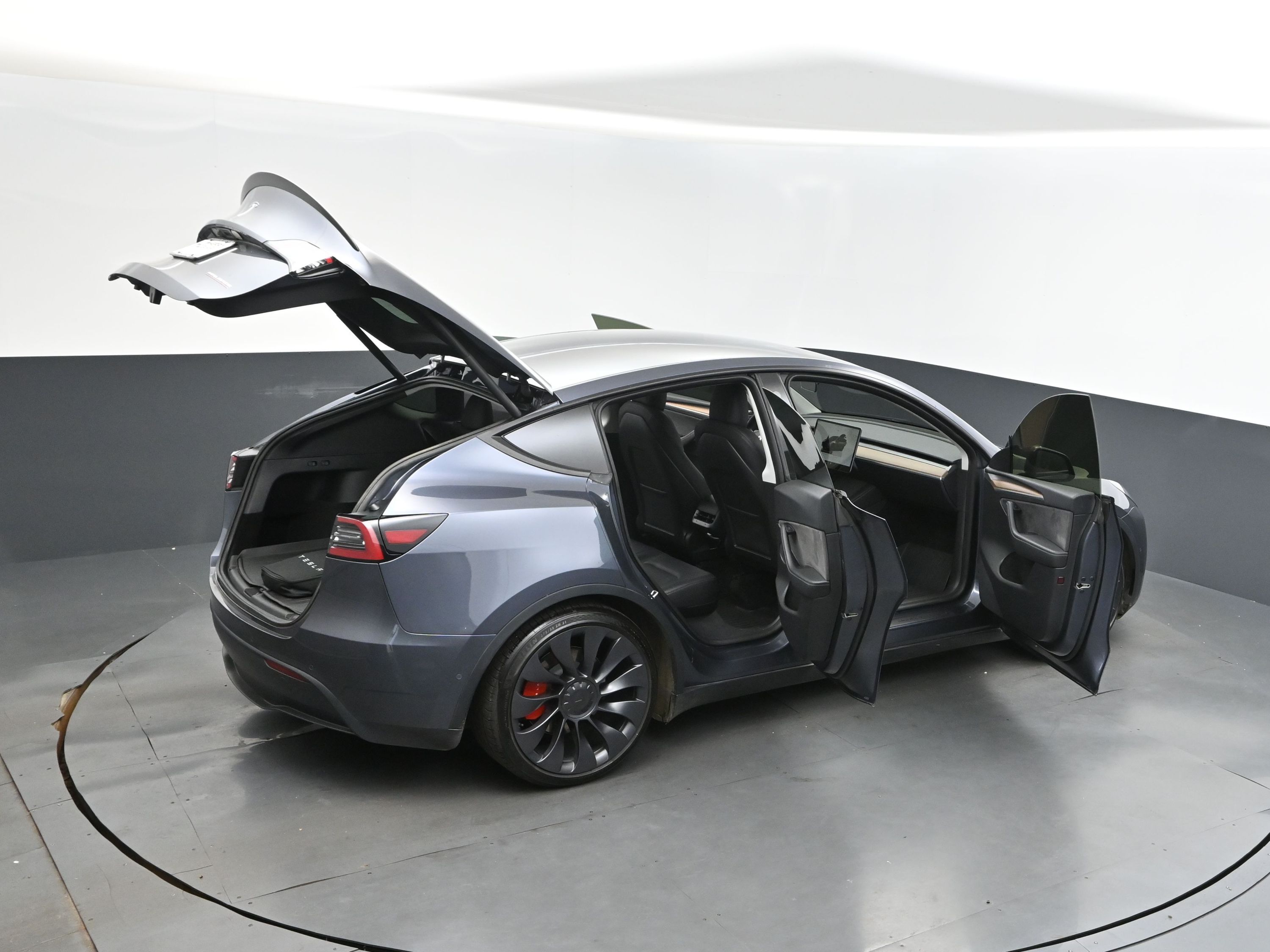 2022 Gray Tesla Model Y Performance AWD SUV