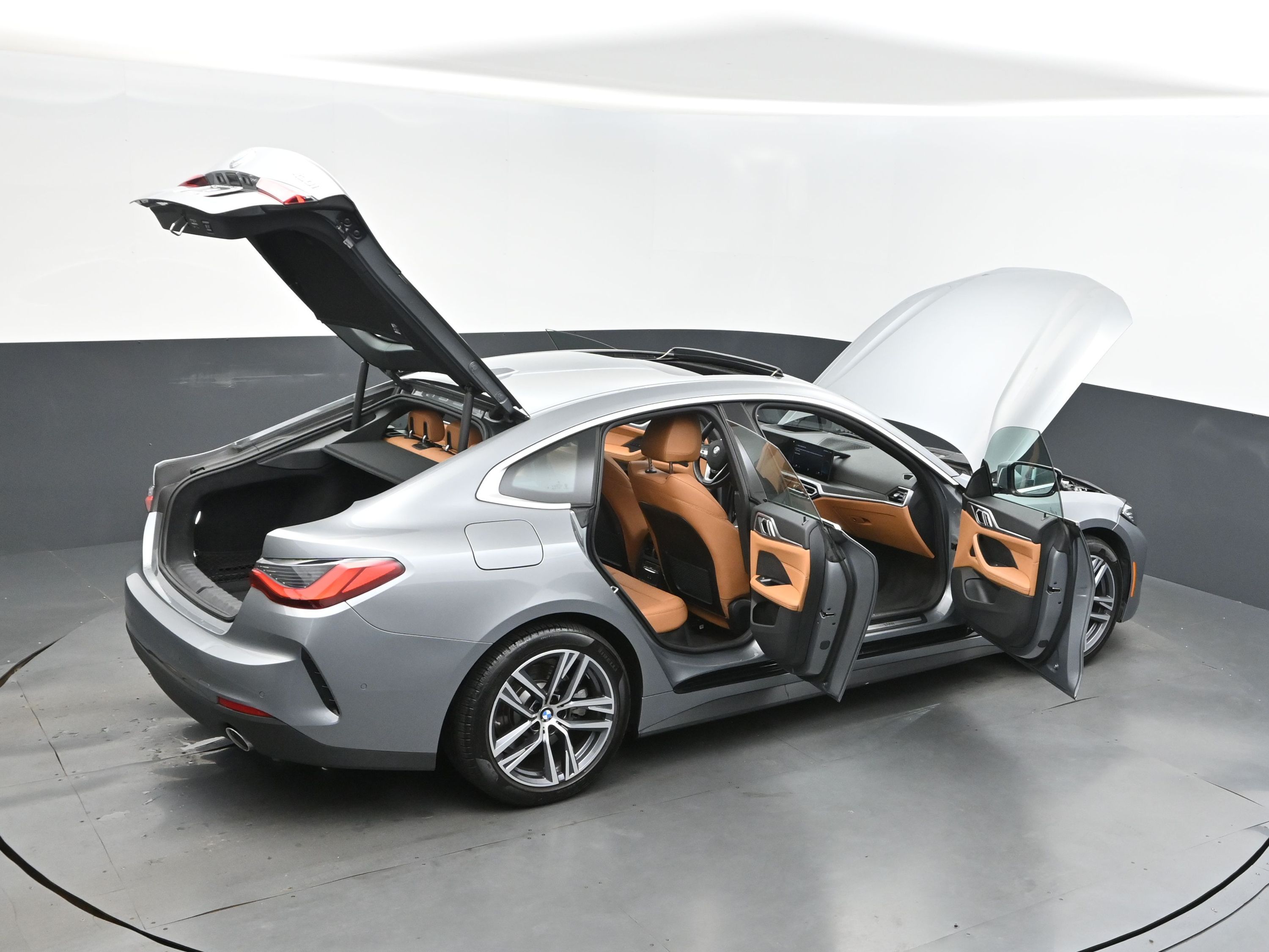 2024 Skyscraper Gray Metallic BMW 4 Series 430i Gran Coupe RWD Hatchback