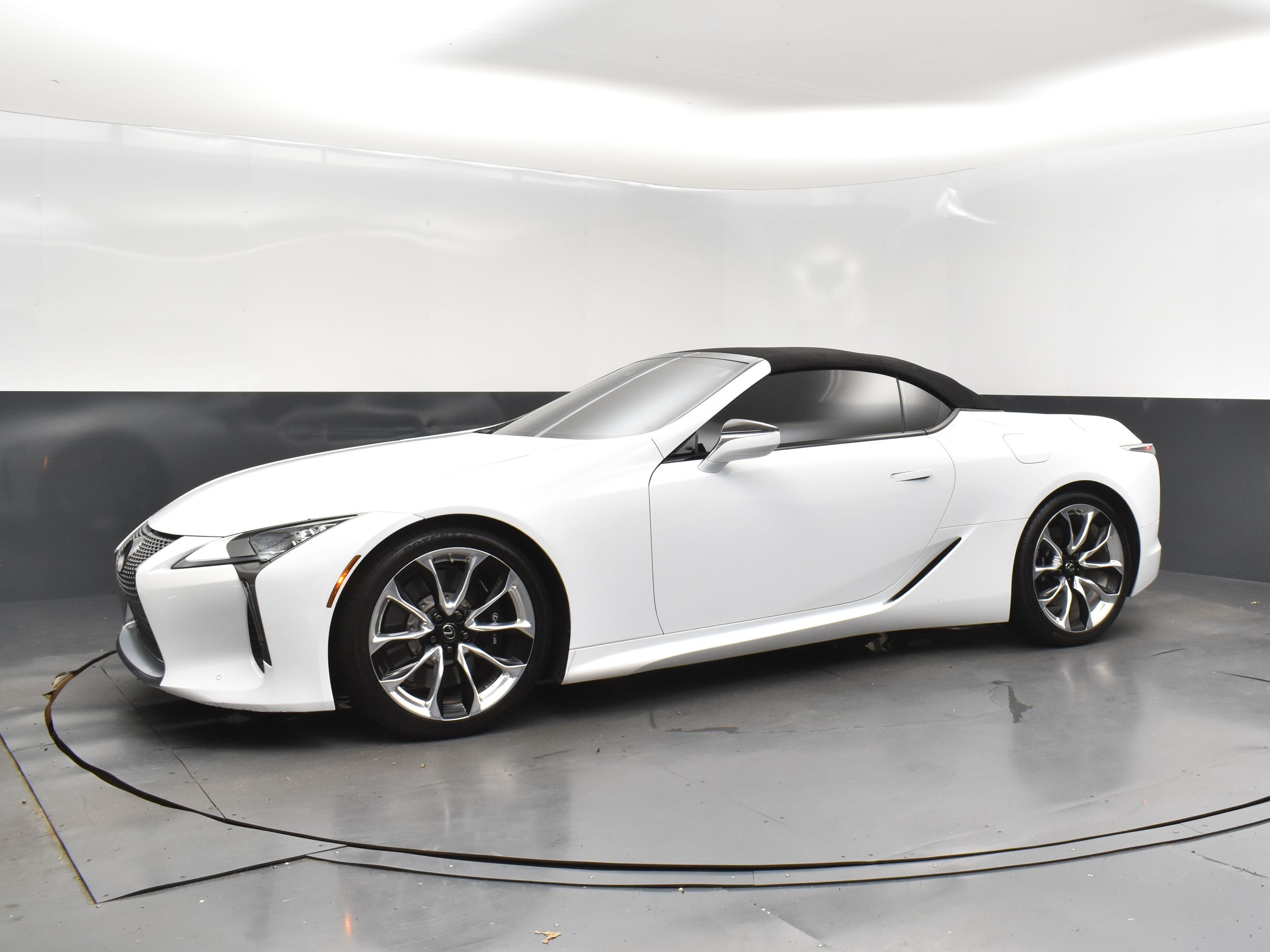 2021 Ultra White Lexus LC 500 RWD Convertible