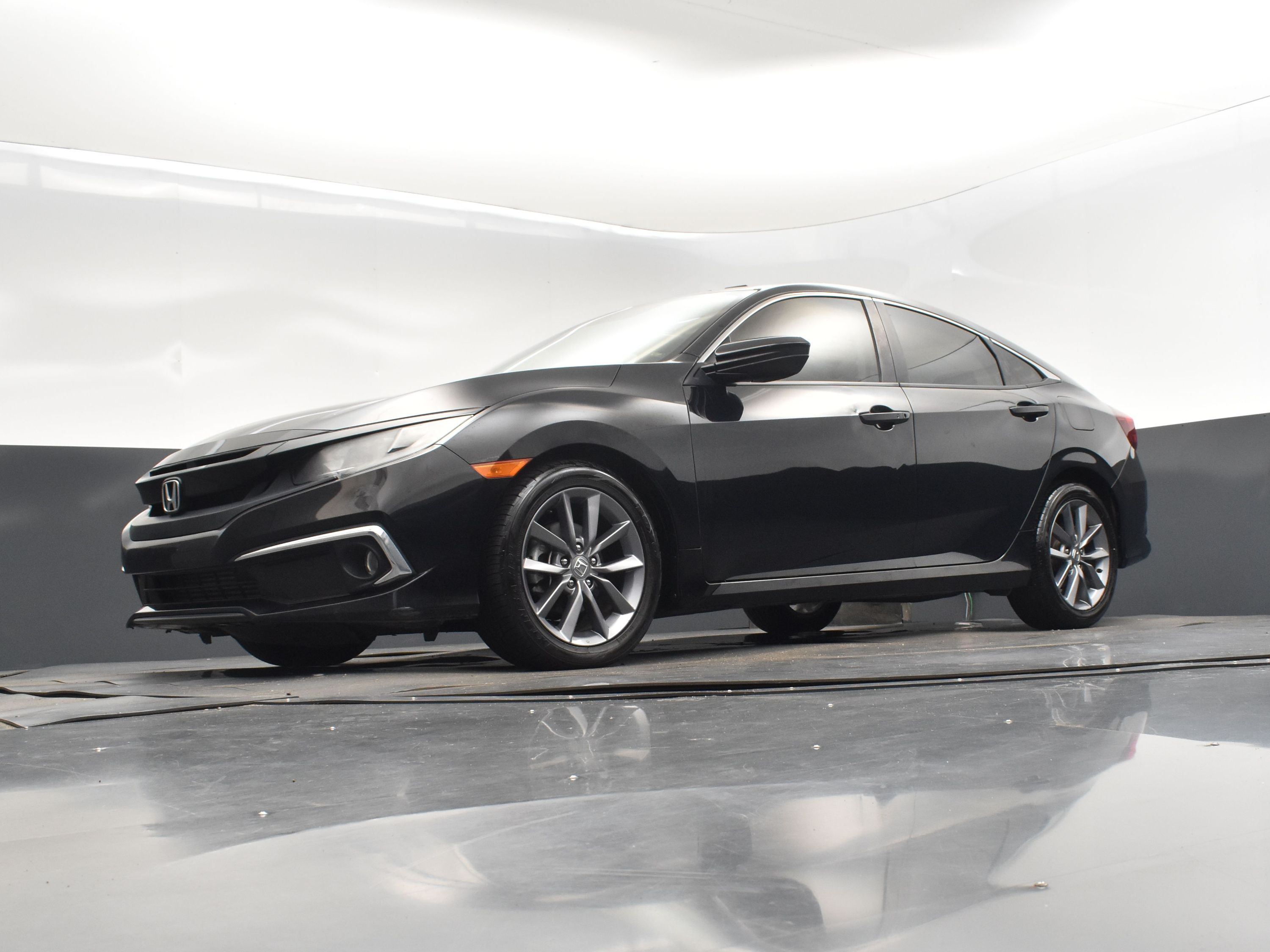 2019 Black Honda Civic Sedan EX FWD Sedan