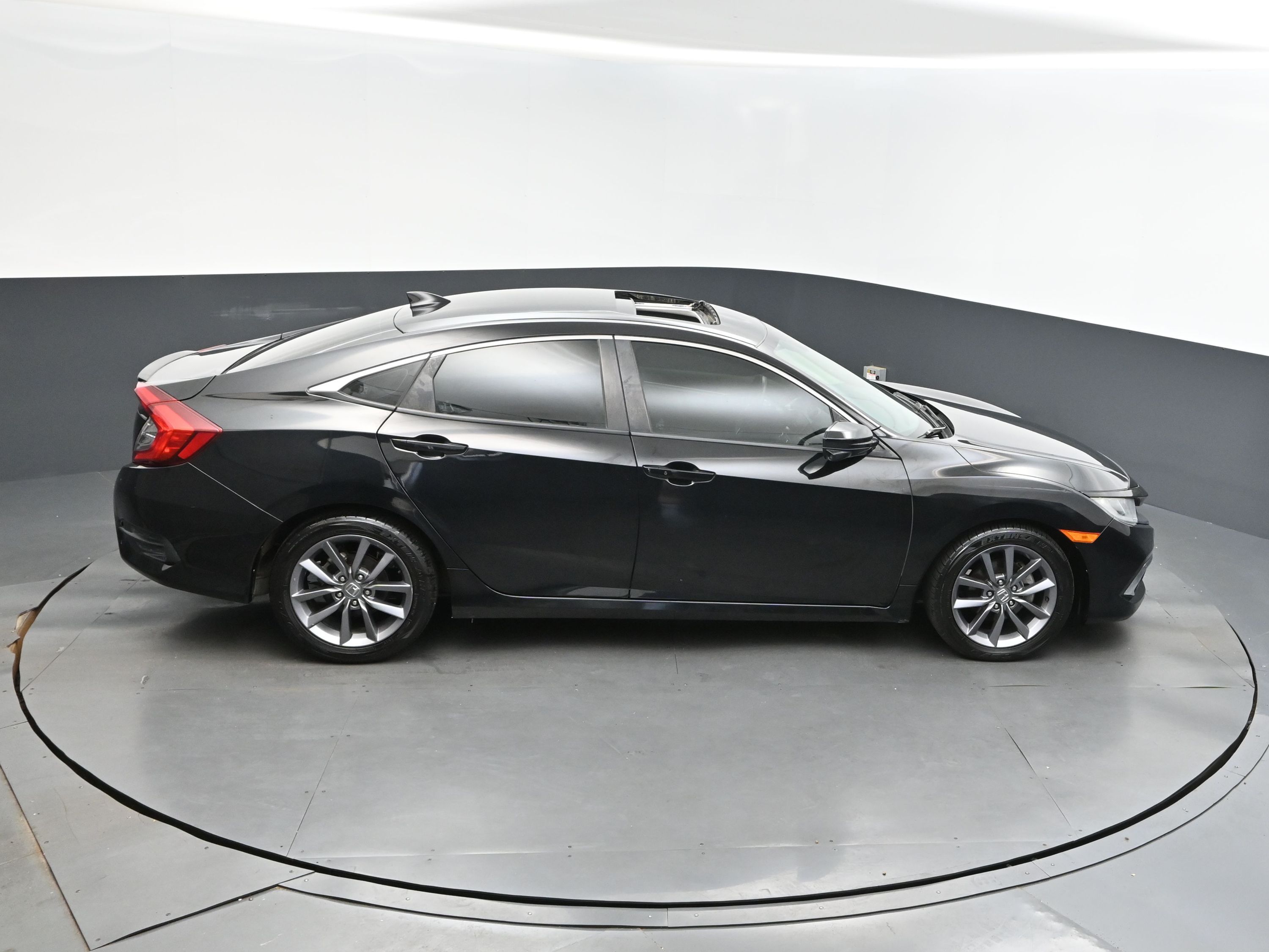 2019 Black Honda Civic Sedan EX FWD Sedan