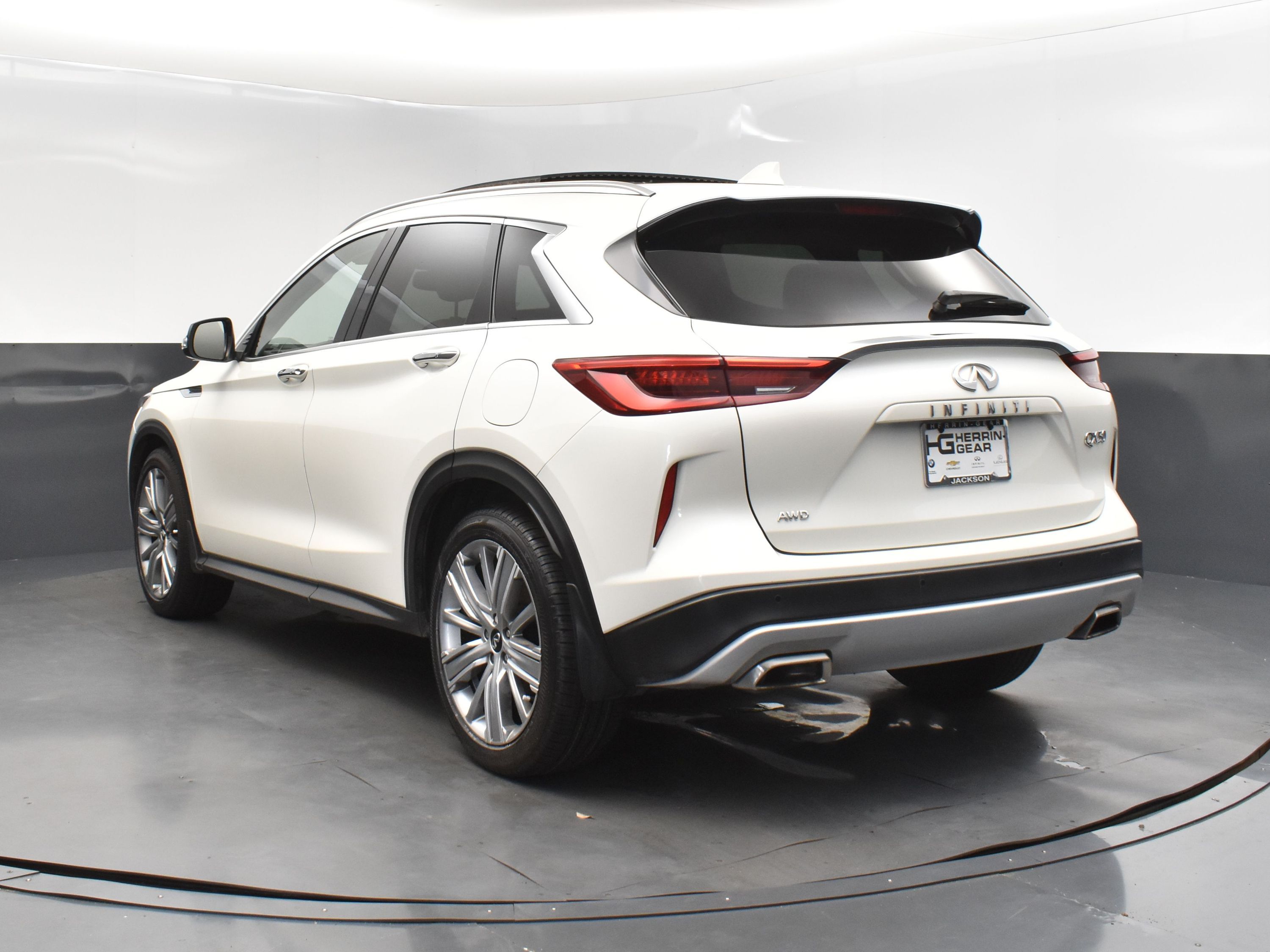 2022 Majestic White INFINITI QX50 Sensory AWD SUV