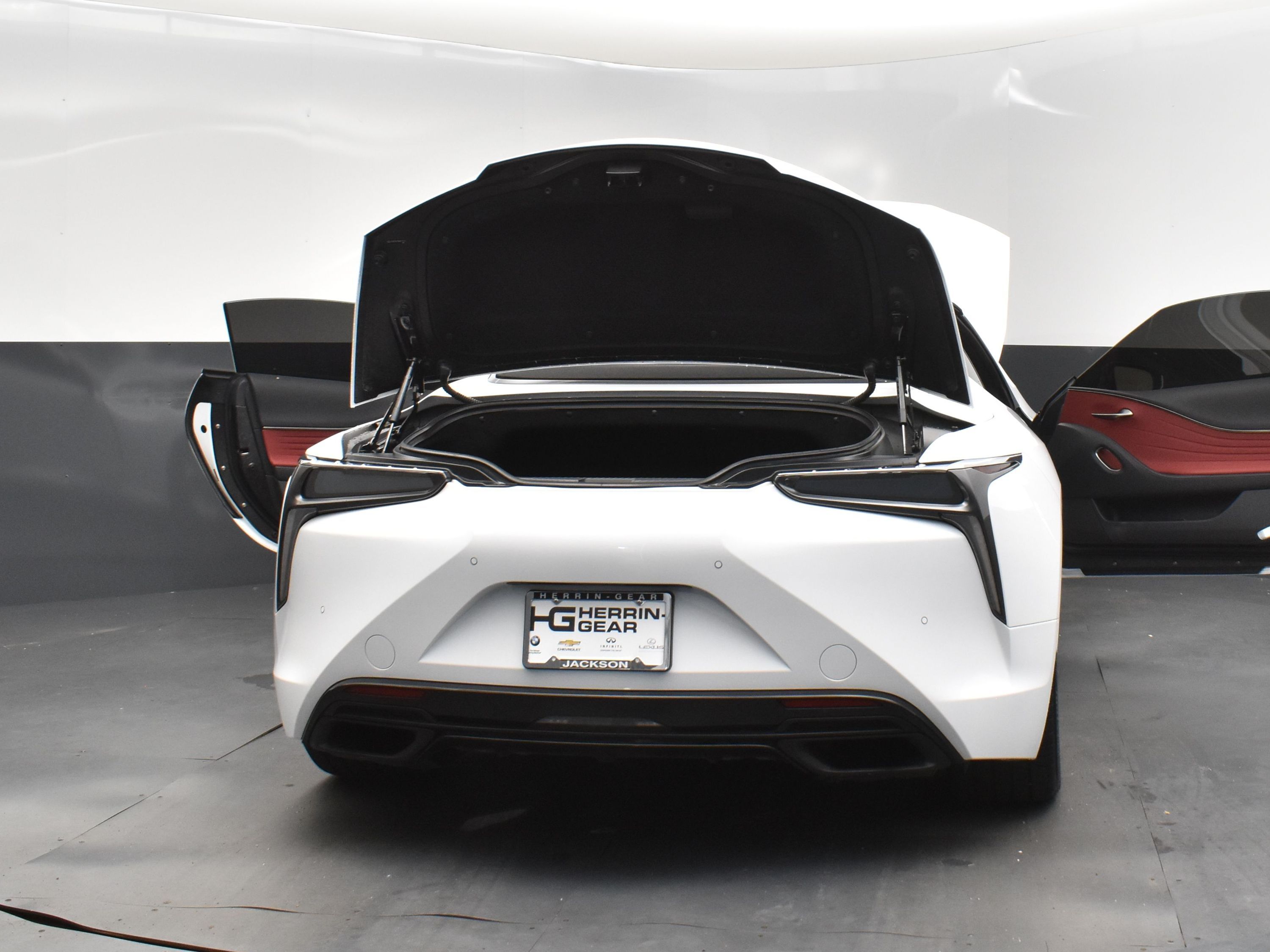 2021 Ultra White Lexus LC 500 RWD Convertible