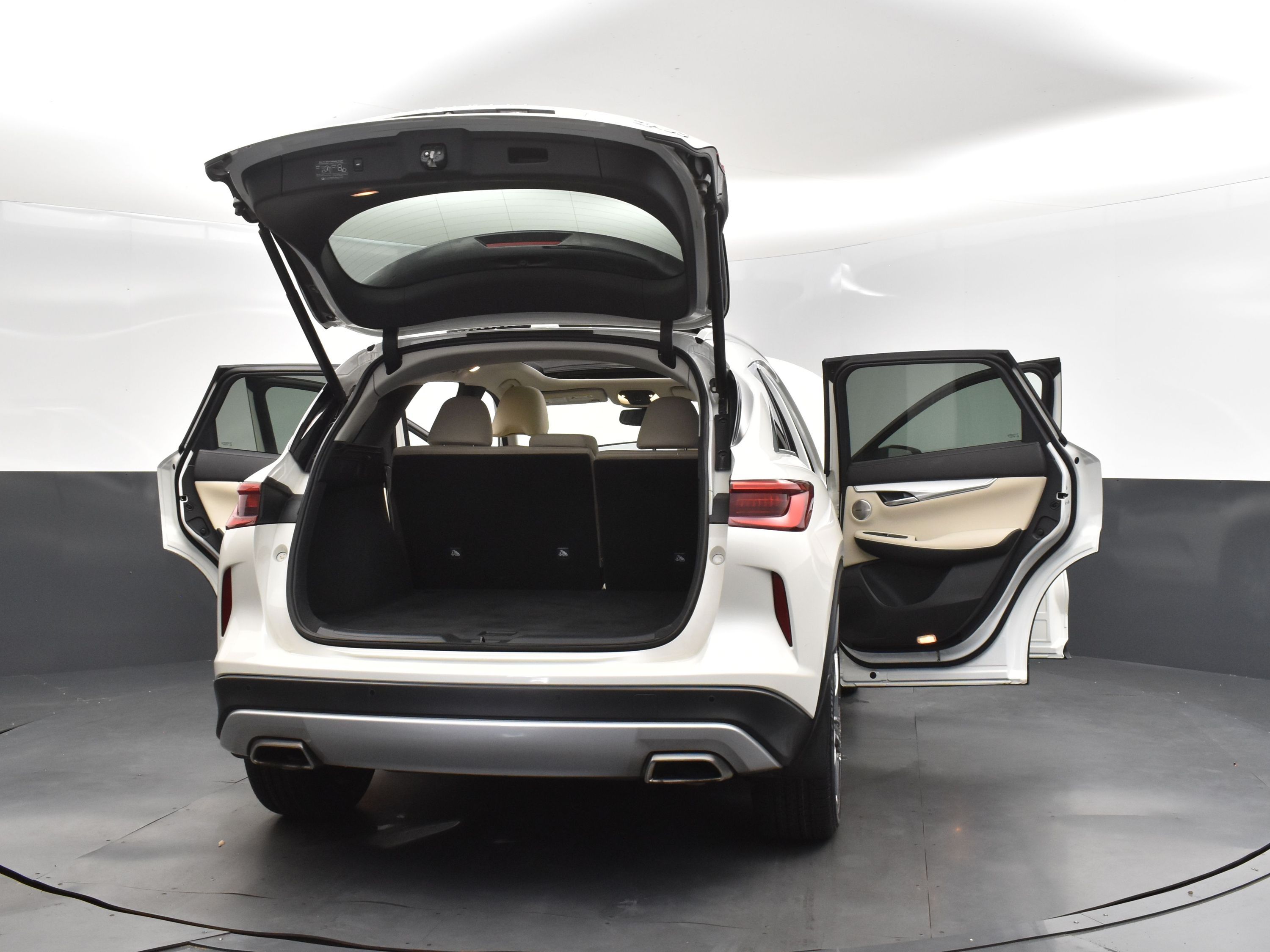 2022 Majestic White INFINITI QX50 Sensory AWD SUV