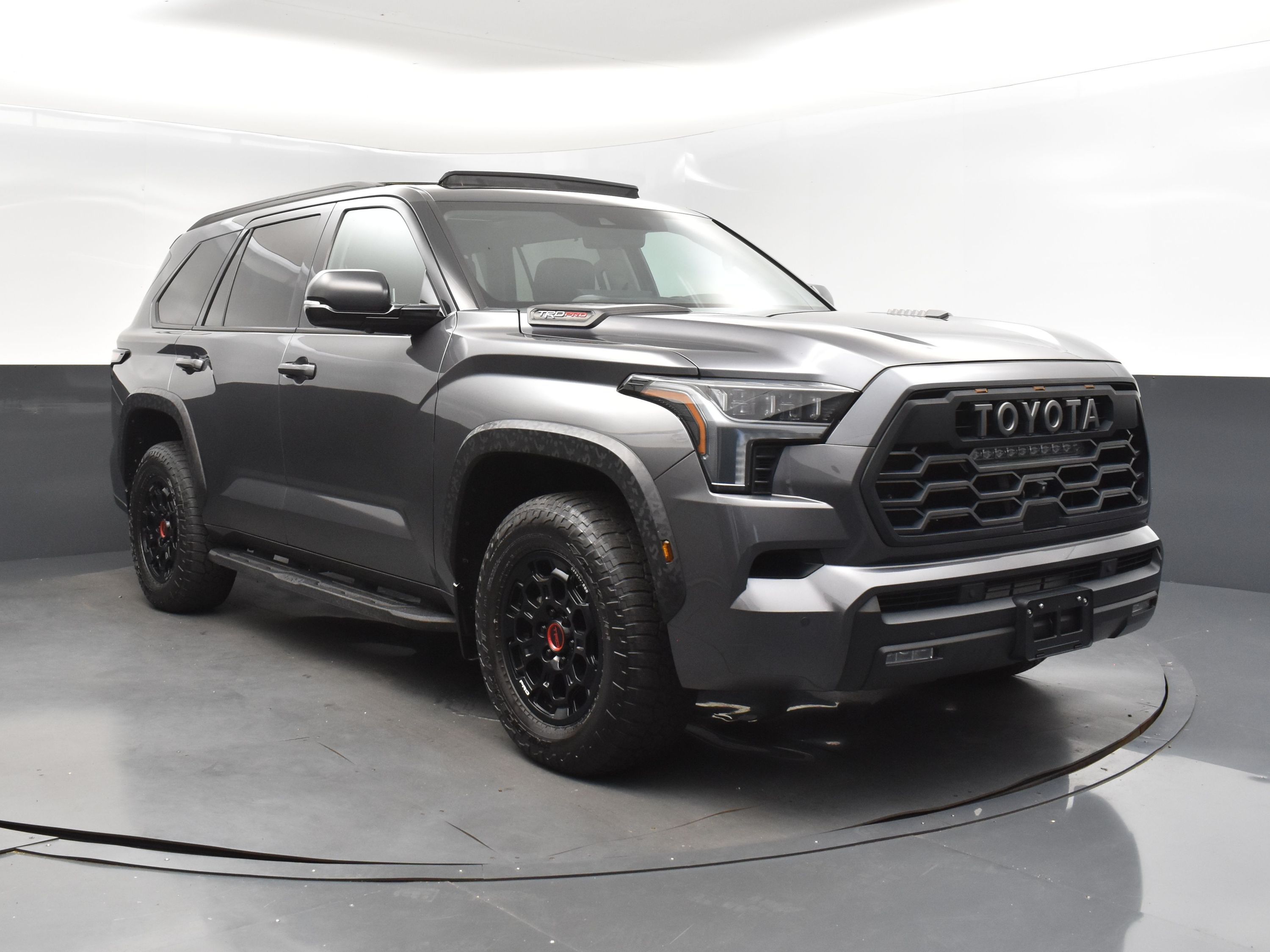 2023 Magnetic Gray Metallic Toyota Sequoia TRD Pro 4X4 SUV