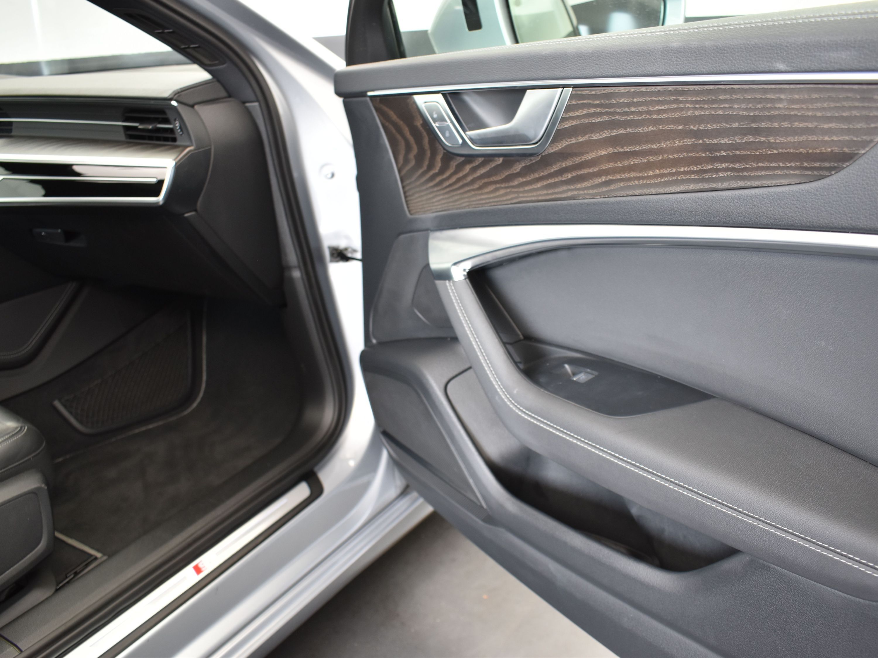 2019 Florett Silver Metallic Audi A6 3.0T Premium Plus AWD Sedan