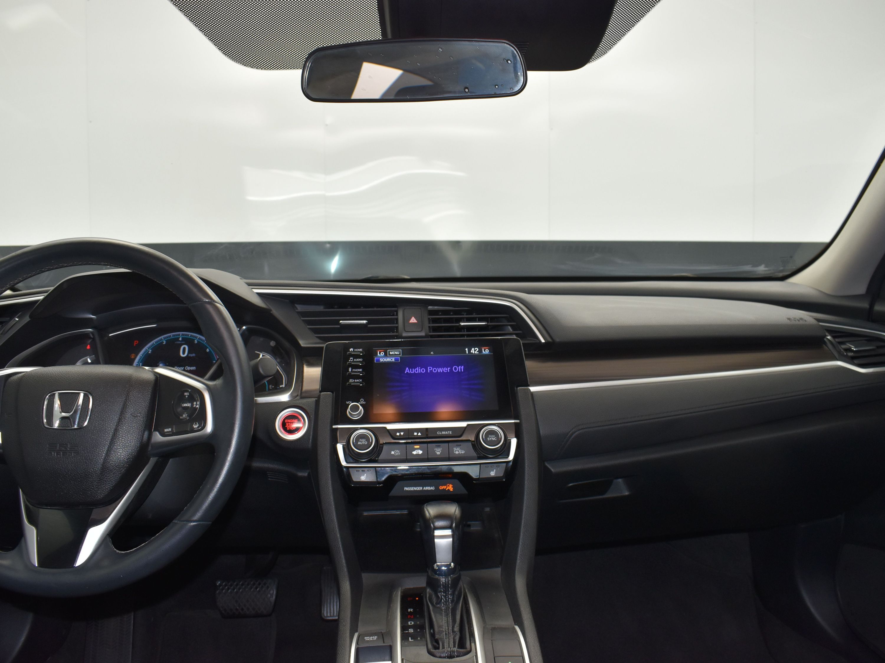 2019 Black Honda Civic Sedan EX FWD Sedan
